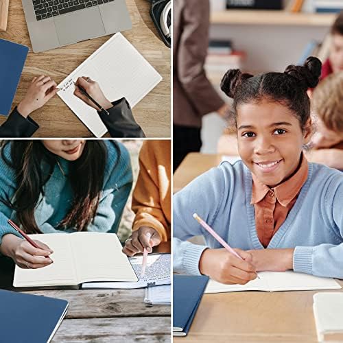 EUSOAR Travel Journal Set, A5 12Pack 5.5" x 8.3" 60 Pages Soft Cover Lined Notebooks, Travel Notebook Journal, Drawing Notebook Notepad Sketchbook, Students Office Subject Diary Notebooks Journal - Image 5