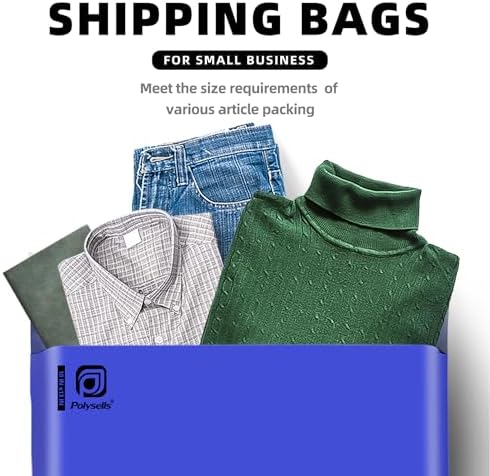 POLYSELLS 1000 pcs 10x13 Inches Purple Poly Mailers Shipping Envelopes, Strong Adhesive Sealing, Waterproof, and Tear-resistant Postal Mailing Bags for Clothing, Books, and Accessories - Image 4