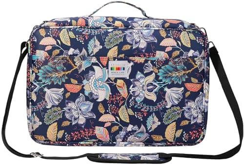 JAKAGO 480 Slots Colored Pencil Case Extra Large Capacity Pen Holder for Artist Painter Zipper Organizer Bag for Marker Highlighter Storage Case for Office Sketch Travel Supplies (Retro Flower) by JAKAGO