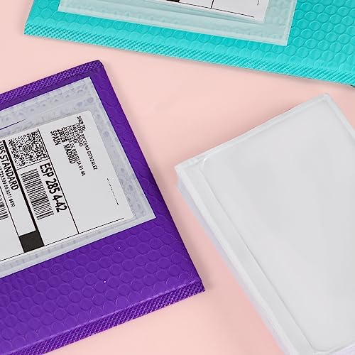 100 PCS 7.5"x 5.5" Clear Self-Adhesive Packing List Envelopes - Plastic Shipping/Mailing Pouch Enclosed Bags for Packing Slips Invoice Label - Image 7