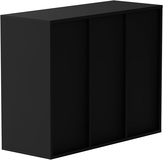 VEVOR 27 Compartments Wood Literature Organizer, Adjustable Shelves, Medium Density Fiberboard Mail Center, Office Home School Storage for Files, Documents, Papers, Magazines, Black+White - Image 12