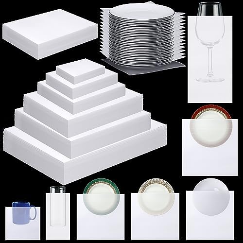 Frienda 120 Pcs Moving Dishes Packing Kit 30 Foam Sheets 90 Pcs 6-Size Plate Sleeves Protective Cushion Pouches for Shipping, Storing Glassware, China & Dinnerware by Frienda