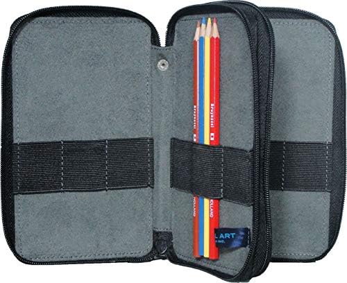 Speedball Art Products 256480 48 Pencil Storage Canvas Pencil Case, Rose - Image 2