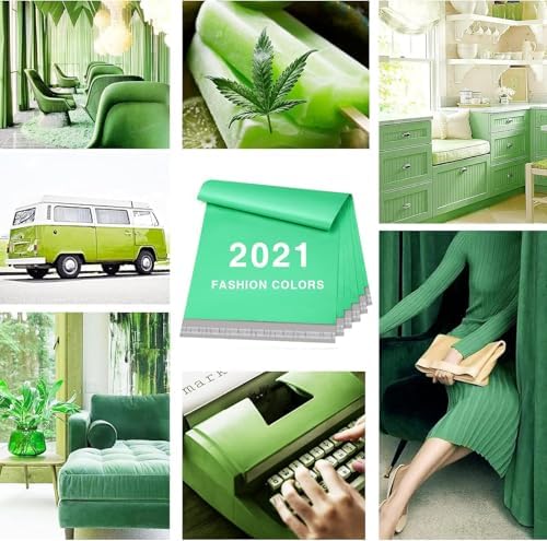 Metronic Poly Mailers 14.5X19 500Pack, Strong Adhesive Shipping Bags for Clothing, Waterproof Mailers Poly Bags for Small Businesses, Flexible Mailing Bags Packages Bags Green - Image 5