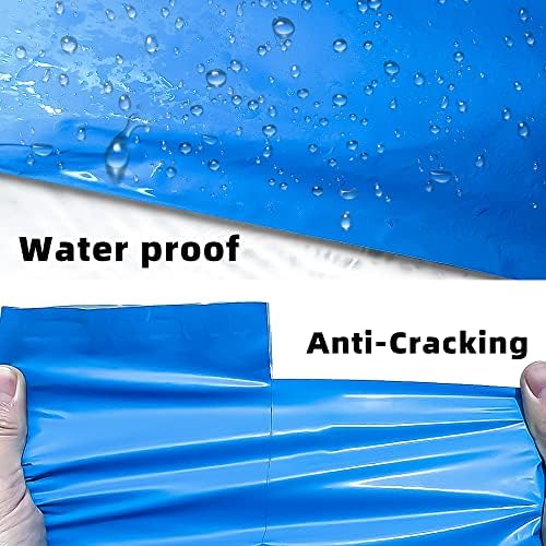 POLYSELLS 24x24 Blue Poly Mailers, 100 Pack – Extra Large Self Seal Shipping Bags for Clothing & Non-Fragile Items, Waterproof Tear Resistant Mailing Bags for Bulk Shipping & Small Business Supplies - Image 4
