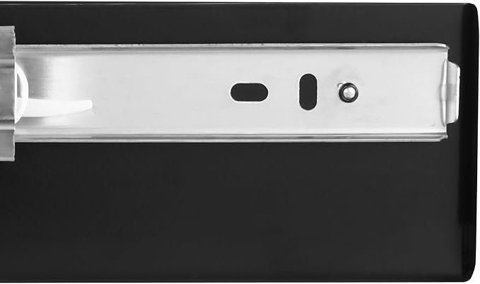 VEVOR Under Desk Drawer Slide Out, 22 inch Under Desk Mounted Pull-out Drawer Attachment, Hidden Under Counter Drawers for office Home Sit Stand Workstation, Black - Image 12