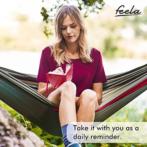 feela 15 Pack Pocket Small Notebooks Bulk, Mini Cute Memo Notepads Hardcover College Ruled Lined Journals with Pen Holder for Women Girls Office School, with 15 Black Pens, 3.5”x 5.5”, A6, Berry - Image 6