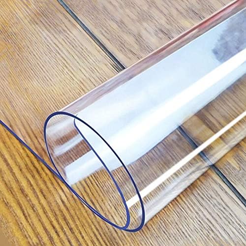 LovePads Clear Table Cover Protector 44 x 84 Inch, 2mm Thick Plastic Mat by LovePads