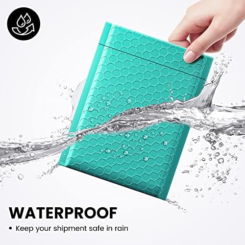 Fuxury Bubble Mailers Bulk 6x10“ 600 Pack Teal Padded Envelopes - Image 4