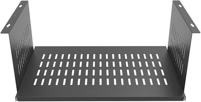 Under Desk Computer Mount for Small Form Factor Computer 6.5"H | Compatible with PlayStation 4, PS4 Slim, PS4 Pro for Under Desk Gaming, W 17.3" x H 6.5" x D 12" (6.5inch High) - Image 5