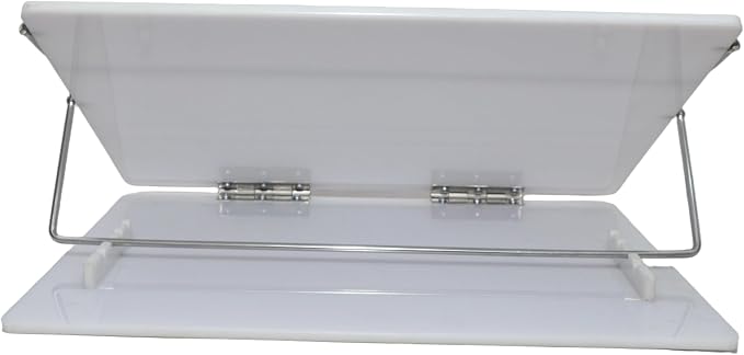 Writing Table TOP Elevator Desk with Height Adjustable (Milky White, 12 x 16 inch) - Image 7