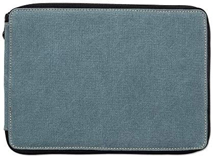 Speedball Art Products Canvas Pencil Case Holds Up To 120 Pencils, Steel Blue by SpeedballArt