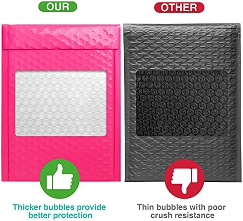 Metronic Bubble Mailers 6x10 25 Pack Pink Seaf Seal Padded Envelopes - Image 4