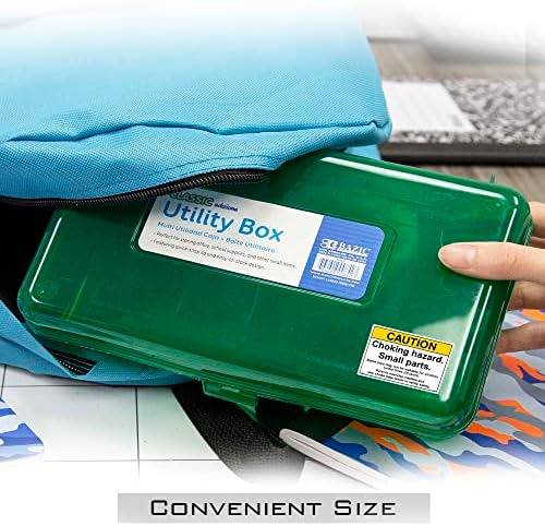 BAZIC PRODUCTS Classic Multipurpose Pencil Box, Stackable - Image 6