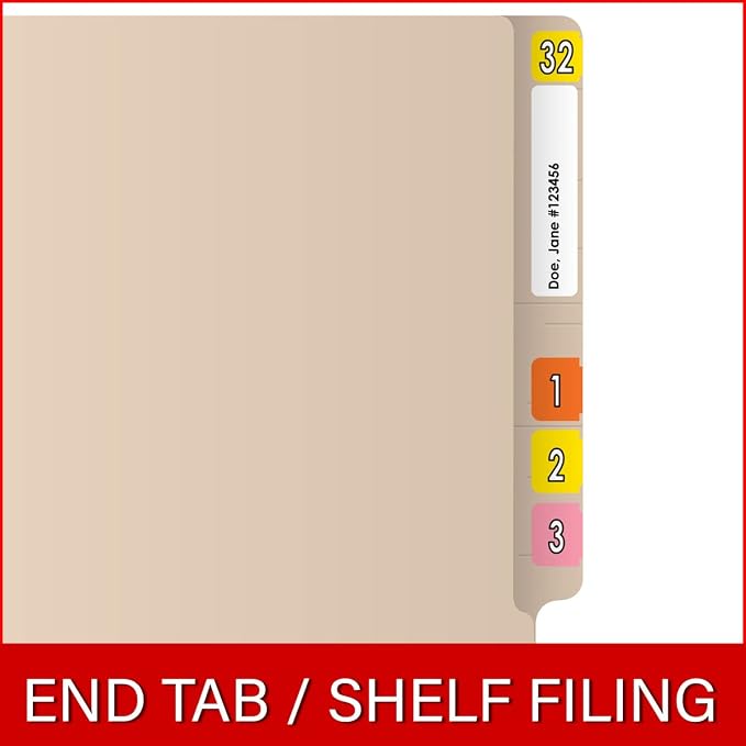 Ecom Folders End Tab Manila File Folders with Fasteners | Letter Size Medical and Business Record Filing Organizer | Reinforced Straight Cut Shelf Tabs | Expandable 11 Pt | Bulk Case of 250 Folders - Image 7