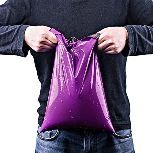 Metronic Poly Mailers 12x15.5 100 Pack Shipping Bags for Clothing, Purple - Image 4
