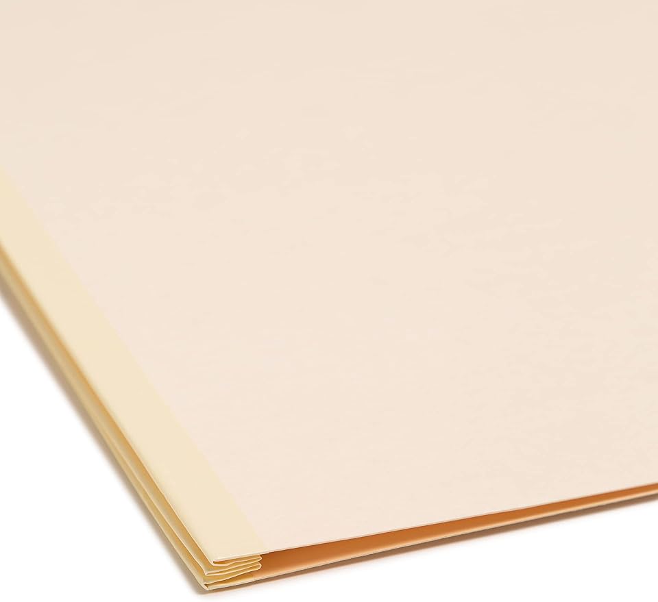 Smead Classification File Folder, 2" Expansion, 2/5-Cut Tab, Letter Size, 10 per Box (1 Divider, Manila) - Image 4