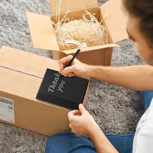 Metronic 4000 Pack Bubble Mailers 4x8 Inch Black Waterproof Bubble Mailer - Image 6