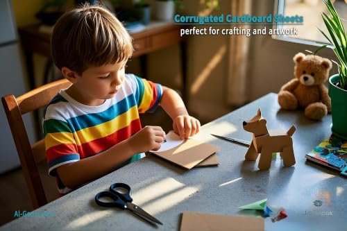 Corrugated Cardboard Sheet, 12.5x12.5 inch, LP Mailer Insert Pad - Image 7