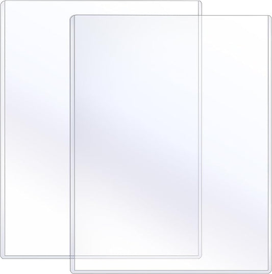 Sherr 2 Pcs 18 x 24 Inches Rigid Print Protectors Clear Hard Plastic Sheet Protectors Poster Sleeves for Protect Store and Display Photographs, Prints and Documents by Sherr