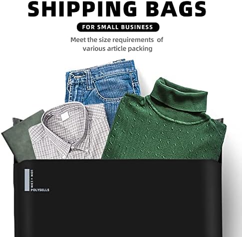 POLYSELLS 120000 pcs 10x13 Inches Black Bulk Poly Mailers Shipping Envelopes, Strong Adhesive Sealing, Waterproof, and Tear-resistant Postal Mailing Bags for Clothing, Books, and Accessories in Pallet - Image 6