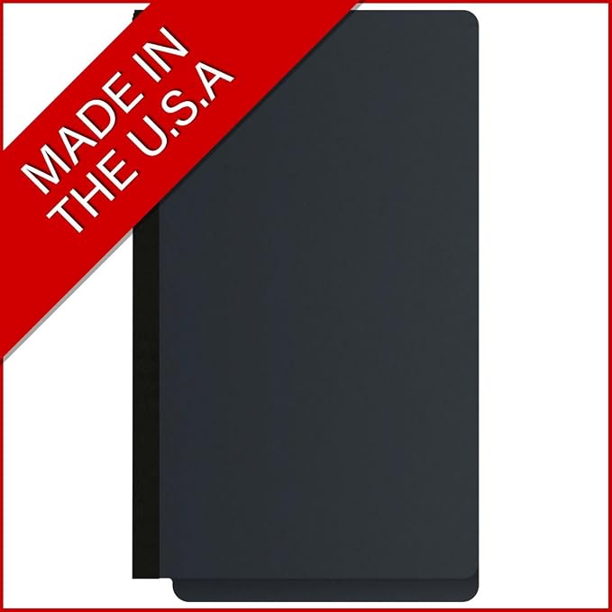 Ecom Folders End Tab Pressboard File Folders | Legal Size 25 Pt Stock with 2" Tyvek Expansion | Full Cut Tabs for Medical Charts, Legal Documents & Office Records | Black, Box of 25 - Image 5