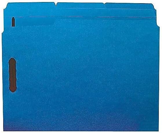 Staples Reinforced Tab Fastener Folder, Letter Size, Assorted Colors, Durable Pressboard Construction, 50/Box - Image 7