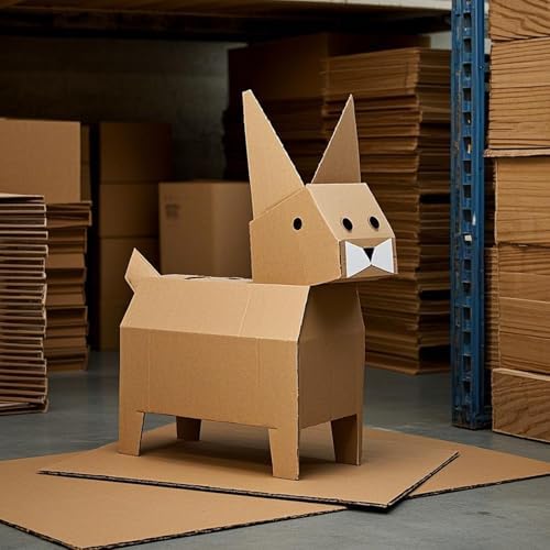 HOZEON 70 Pack 11 x 14 Inch Brown Corrugated Cardboard Sheets, 2mm Thick Cardboard Sheets, Flat Cardboard for Packing, Mailing, DIY Crafts - Image 5