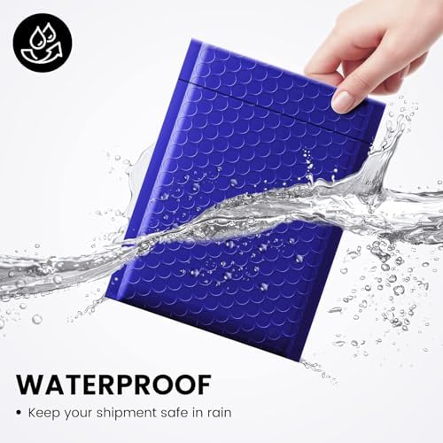 Fuxury Bubble Mailer 6x10 600 Pack Royal Blue #0 - Image 5
