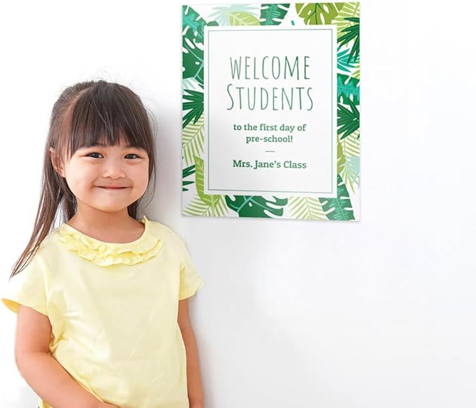 STAPLES - Personalized Semi-Gloss Poster - 24W" x 18L" Custom Print - Ideal for Home or Office Décor (Watercolor)