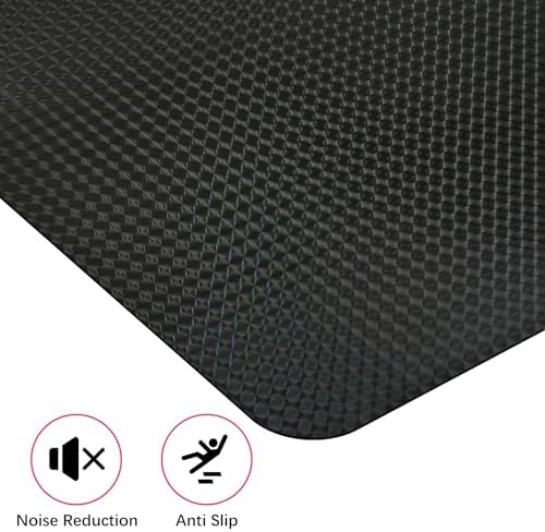Vicwe Gaming Chair Mat for Hardwood Floor, 53"×46" Chair Mat, Easy Glide - Image 5