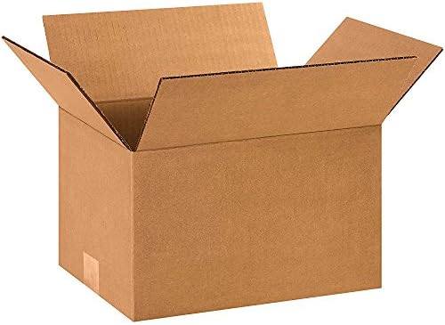 BOX USA Shipping Boxes 12"L x 9"W x 7"H, 25-Pack Small Corrugated Cardboard Box for Shipping, Packaging, Moving, Storage Box for Home or Business, Strong Wholesale Bulk Boxes by BOXUSA