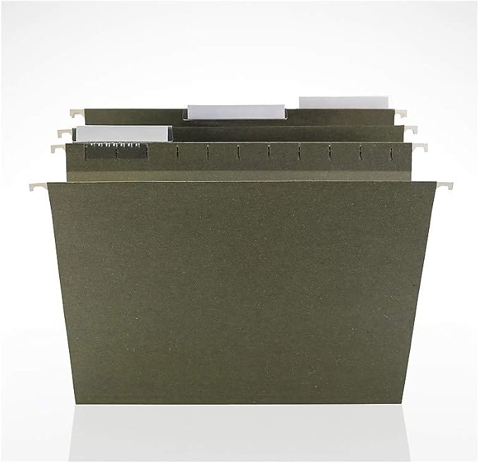 Staples Hanging File Folders, Letter Size, 3‑Tab, Durable Everyday Filing – 25/Box - Image 6