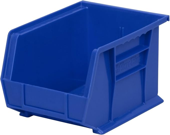 Akro-Mils 30239 AkroBins Plastic Storage Bins, 11"x8"x7", blue, 6-Pack | Space-Saving Stackable Bins for Garage, Pantry, Craft Organization - Image 10