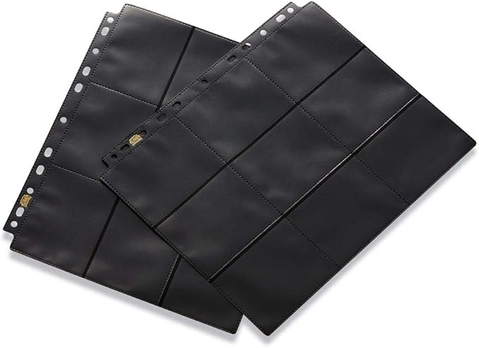 Dragon Shield AT-10301 Portfolio: 18-Pocket Pages Collectors Binder Black – 50 Pages - Image 3