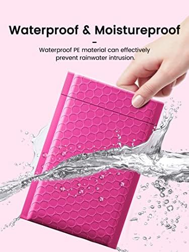GSSSUSA Pink Bubble Mailers 4x8 Inch 50 Pack Small Padded Envelopes - Image 6