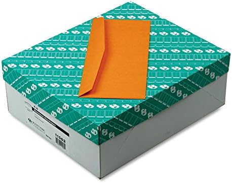 Quality Park Kraft Envelopes, #14, 5 x 11.5, Gummed Closure, 28lb, 500 Envelopes (11562) by Quality+Park