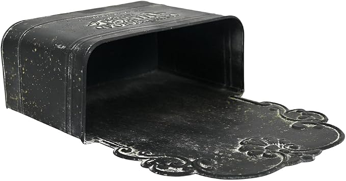 Metal Hanging Storage Baskets Wall Baskets for Mail, Files,Flowers, Books & Accessories, Wall-Mounted Organizer for Entryway, Kitchen, Office, French Farmhouse Decor (Black) - Image 7