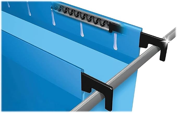 Pendaflex SureHook Reinforced Hanging Folders, Legal Size, Assorted Colors, 1/5 Cut, 20/BX (6153, Asst) - Image 5