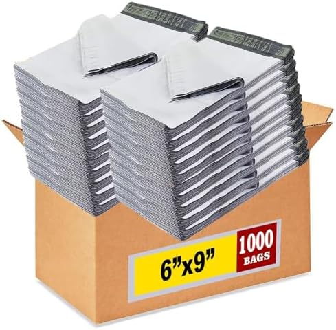 iMBAPrice 2000 - 6X9 Premium Matte Finish White Poly Mailers Envelopes Bags (iMBA-1PM-2000) by iMBAPrice