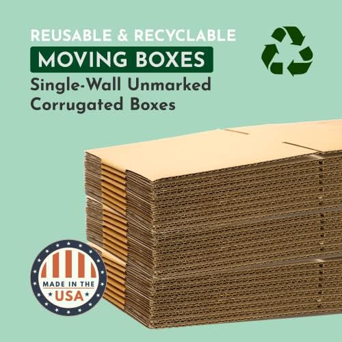 BOXES FAST 14 x 10 x 4 Corrugated Cardboard Boxes, Flat 14"L x 10"W x 4"H, Pack of 25 | Shipping, Packaging, Moving, Storage Box for Home or Business, Strong Wholesale Bulk Boxes - Image 2