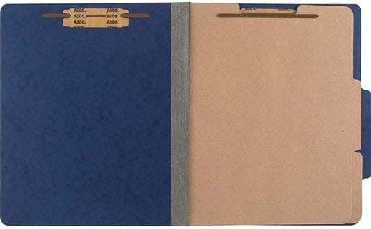 Acco ColorLife PRESSTEX 6-Part Classification Folders by ACCO+Brands