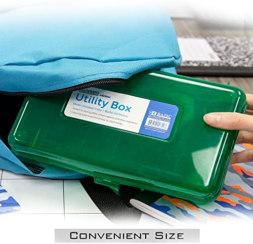 BAZIC PRODUCTS Classic Multipurpose Pencil Box, Stackable, 24-Case - Image 6