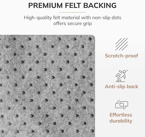 Anji Mountain 52" x 48" Bamboo Office Chair Mat for Carpet & Hardwood Floor - Image 6