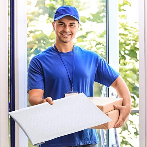 Fuxury 100 Pack Bubble Mailers Bulk 10.5x16" Thick Padded Envelopes - Image 6