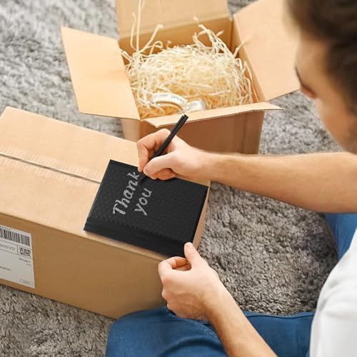 Metronic 800 Pack Small Bubble Mailer 4x8 Inch Black Bubble Mailers Bulk - Image 6