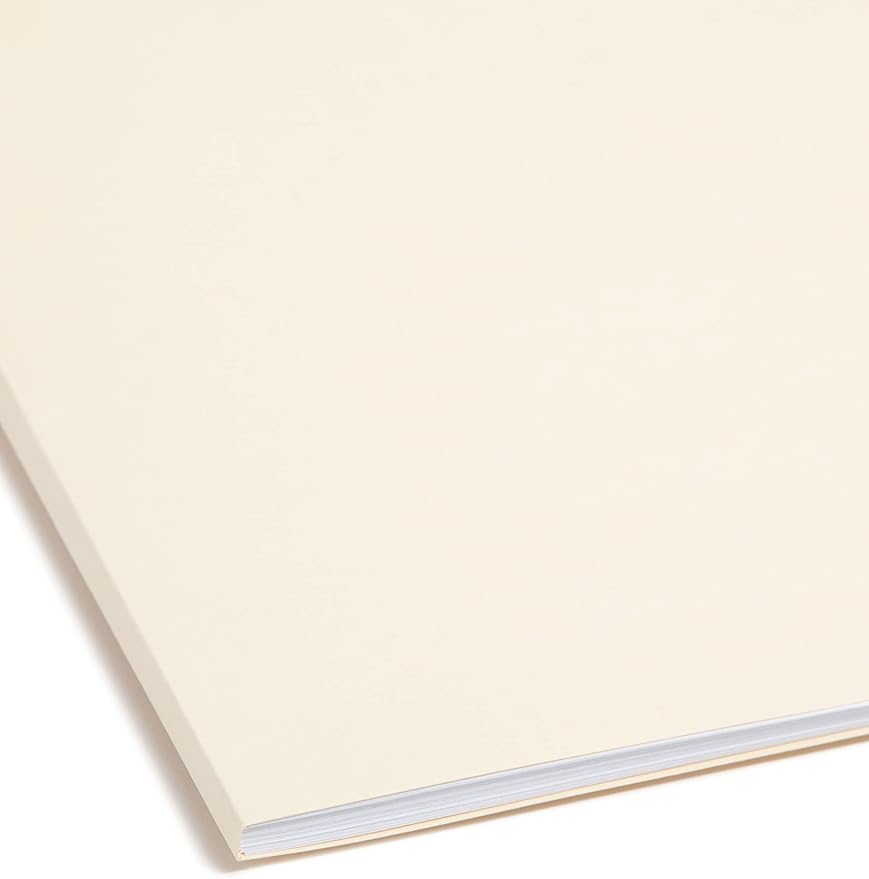 Smead Fastener File Folder, 2 Fasteners, Straight-Cut Tab, Legal Size, Manila, 50 per Box (19513) - Image 5