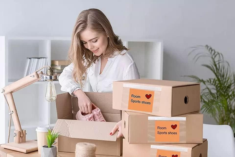 7.5" x 5.5" Shipping Label Sleeves, Label Pouches Self-Adhesive Top Loading Packing List, Clear Shipping Label Envelopes Pouches (1500 Packs) - Image 6