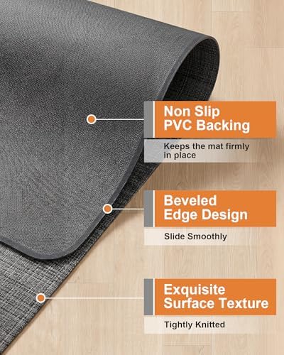 Carvapet 36x48 Office Chair Mat for Carpet Hardwood Floor Protector Rug - Image 6