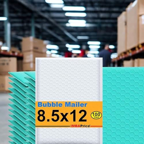 iMBAPrice 100#2 (8.5" x 12") Pure White Color SELF Seal Poly Bubble MAILERS Padded Shipping ENVELOPES (Total 100 Bags) - Image 6